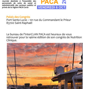 Inscription 14e journée de l'interCLAN PACA